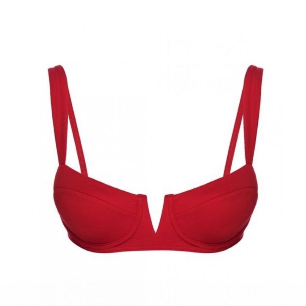 Monday Swimwear Red Bikini Top